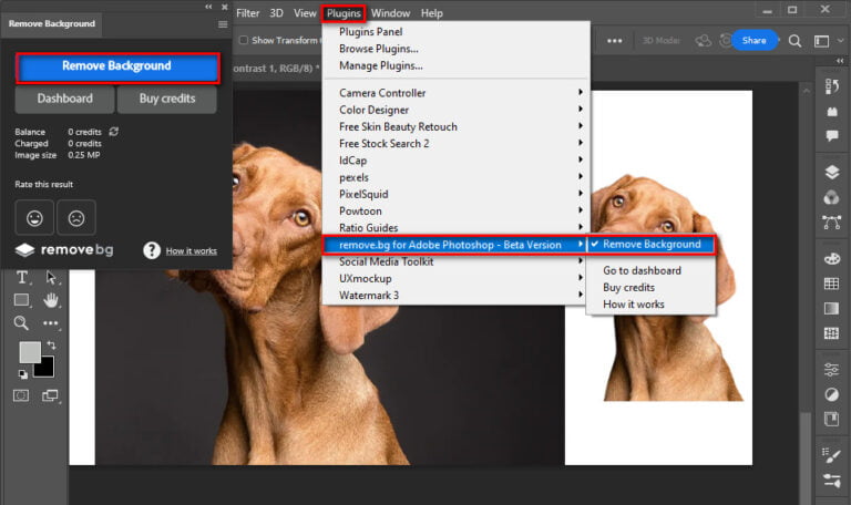 remove background from image photoshop plugin free download